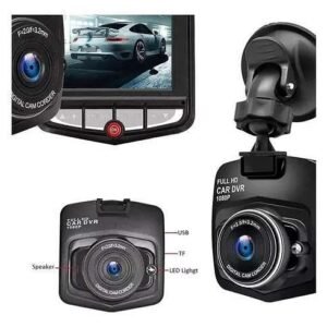 Câmera Veicular Full HD 1080P, DVR ampla visão noturna de 170graus